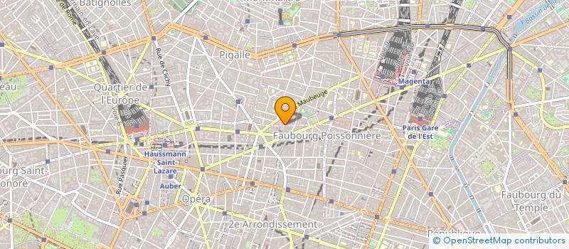localisation de l'entreprise SYND COPRO 12 R LAMARTINE  PARIS