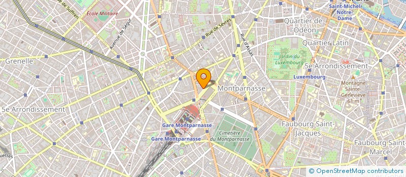 localisation de l'entreprise SYND COPRO 12 RUE ARRIVEE  PARIS