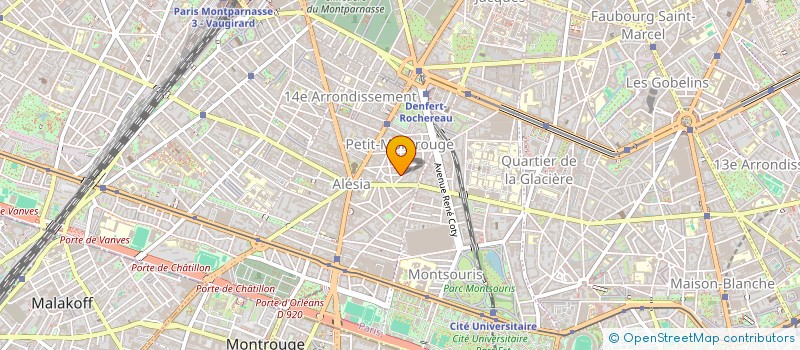 localisation de l'entreprise SYND COPRO 12 RUE DU COMMANDEUR  PARIS