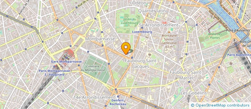 localisation de l'entreprise SYND COPRO 121 B RUE N.D DES CHAMPS  PARIS