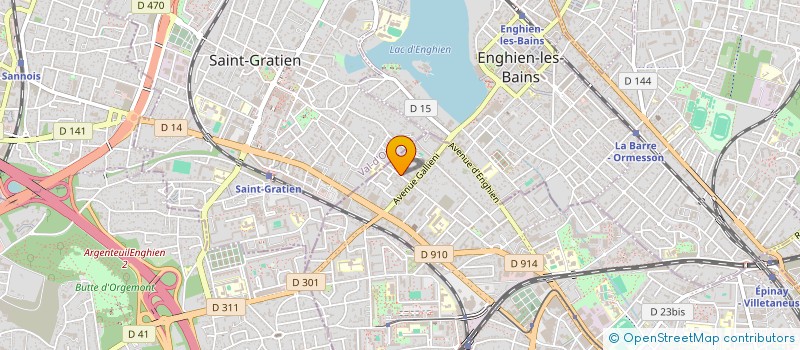 localisation de l'entreprise SYND COPRO 124-126 RUE ST GRATIEN à EPINAY-SUR-SEINE
