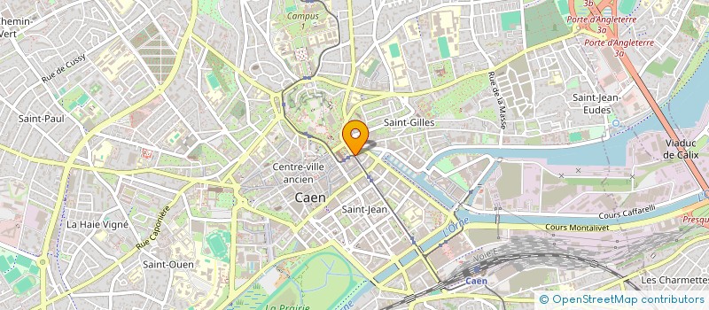 localisation de l'entreprise SYND COPRO 126 BD DES ALLIES à CAEN