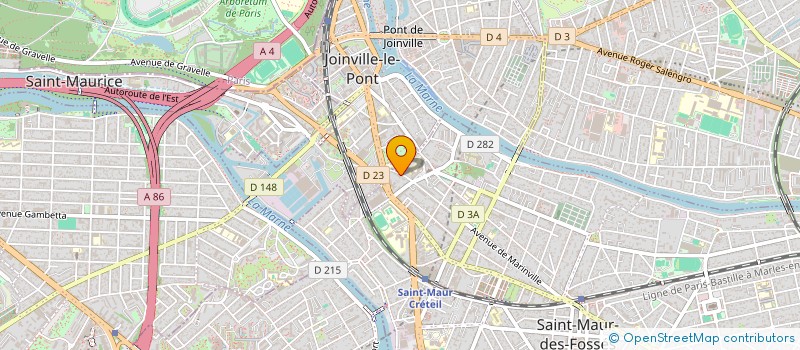 localisation de l'entreprise SYND COPRO 12ET 14 RUE PASTEUR à SAINT-MAUR-DES-FOSSES