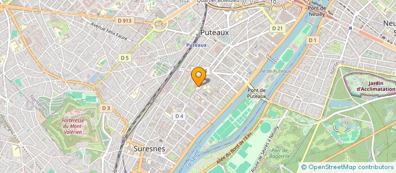 localisation de l'entreprise SYND COPRO 13-17 RUE EMILE DUCLAUX à SURESNES