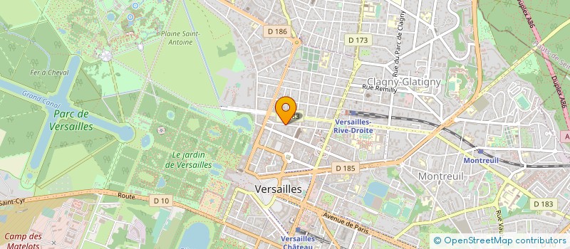 localisation de l'entreprise SYND COPRO 13 R NEUVE NOTRE DAME à VERSAILLES