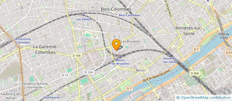 localisation de l'entreprise SYND COPRO 13 R TINTORET  ASNIERES-SUR-SEINE