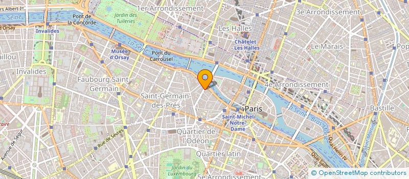 localisation de l'entreprise SYND COPRO 13 RUE DAUPHINE 75006  PARIS
