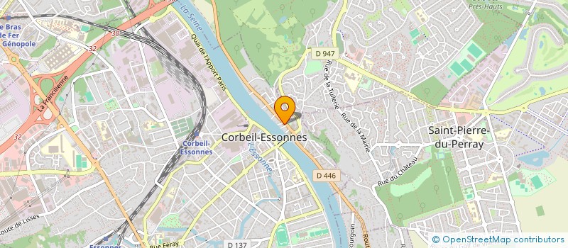 localisation de l'entreprise SYND COPRO 13 RUE DU 14 JUILLET à CORBEIL-ESSONNES