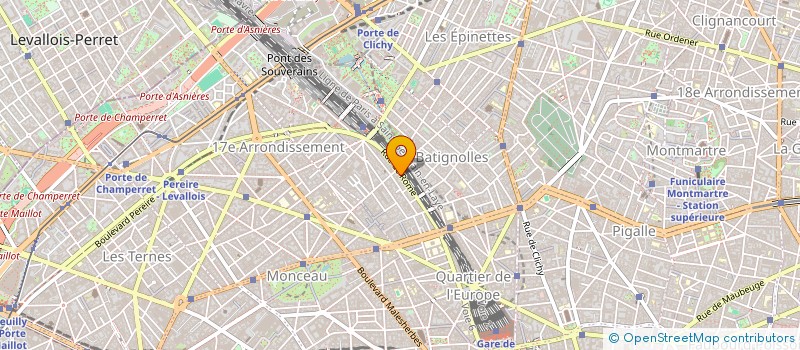 localisation de l'entreprise SYND COPRO 131 RUE DE ROME  PARIS