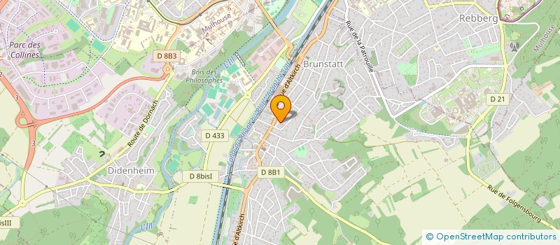 localisation de l'entreprise SYND COPRO 139/141 AV DE LATTRE DE TASSIGNY  BRUNSTATT-DIDENHEIM