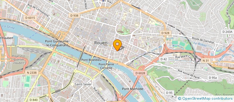 localisation de l'entreprise SYND COPRO 14 16 16B RUE A LORRAINE à ROUEN