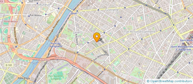 localisation de l'entreprise SYND COPRO 14 AV FELIX FAURE  PARIS