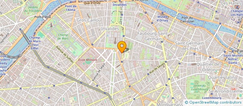 localisation de l'entreprise SYND.COPRO.14 BD DES INVALID 75007 PARIS  PARIS