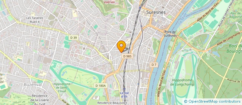 localisation de l'entreprise SYND COPRO 14 R ARTHEME GENTEUR à SURESNES