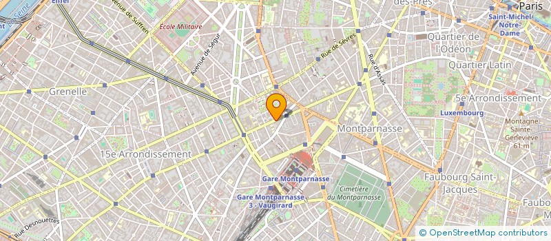 localisation de l'entreprise SYND COPRO 145 RUE DE VAUGIRARD  PARIS