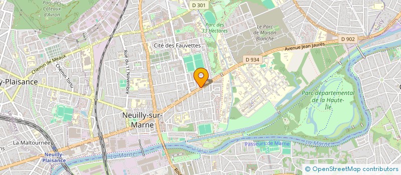 localisation de l'entreprise SYND COPRO 149 AV DU MARECHAL LECLERC à NEUILLY-SUR-MARNE