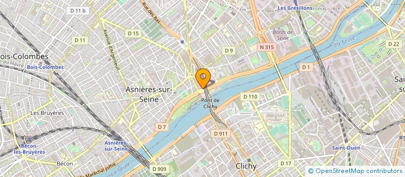 localisation de l'entreprise SYND COPRO 149 QU DOCTEUR DERVAUX  ASNIERES-SUR-SEINE