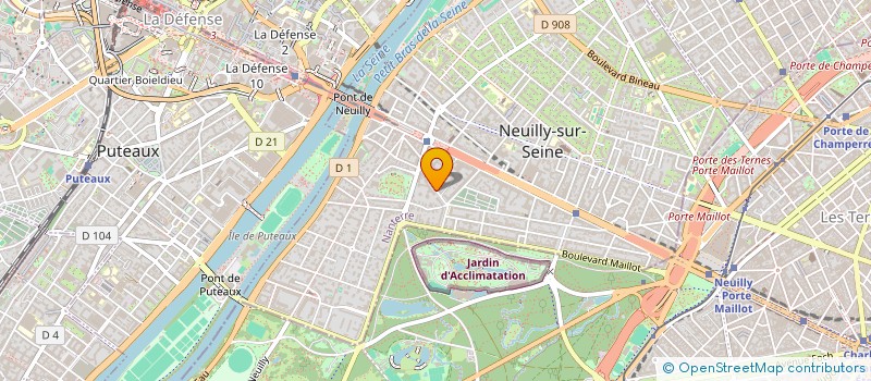 localisation de l'entreprise SYND COPRO 15-23 RUE PIERRET à NEUILLY-SUR-SEINE