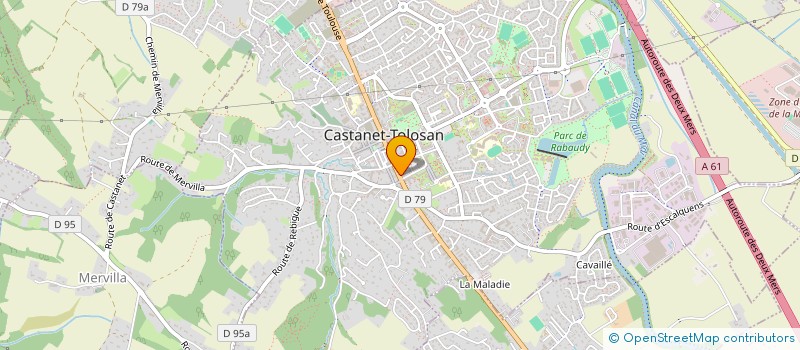 localisation de l'entreprise SYND COPRO 15 AV DU LAURAGAIS à CASTANET-TOLOSAN
