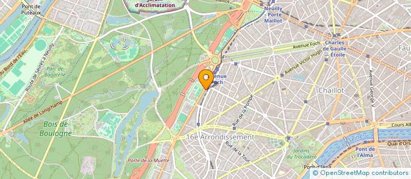 localisation de l'entreprise SYND COPRO 15 BD LANNES  PARIS