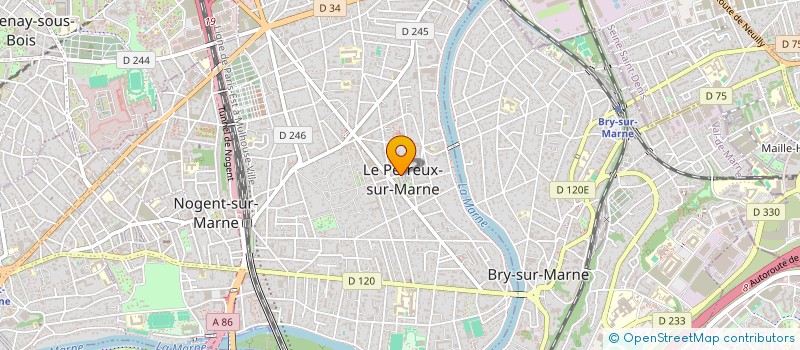 localisation de l'entreprise SYND COPRO 15 R DENFERT ROCHEREAU  LE PERREUX-SUR-MARNE