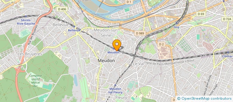 localisation de l'entreprise SYND COPRO 15 R DES GALONS à MEUDON