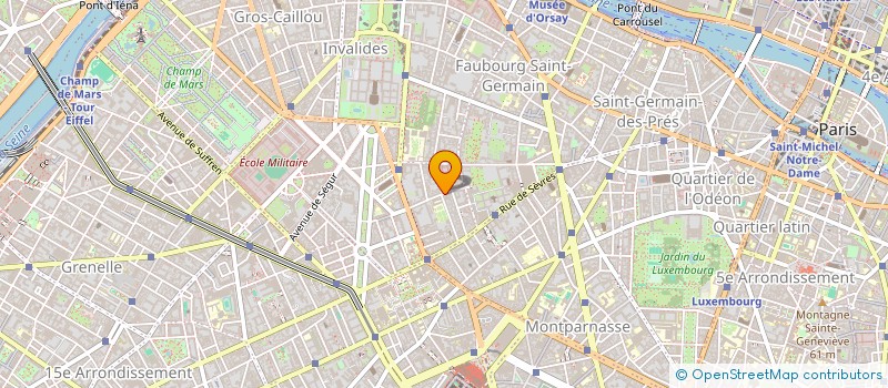 localisation de l'entreprise SYND COPRO 15 R OUDINOT  PARIS