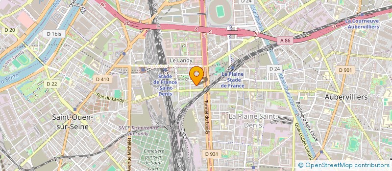 localisation de l'entreprise SYND COPRO 15 RUE FRAIZIER  SAINT-DENIS