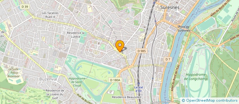 localisation de l'entreprise SYND COPRO 16 AV JEAN JAURES à SURESNES