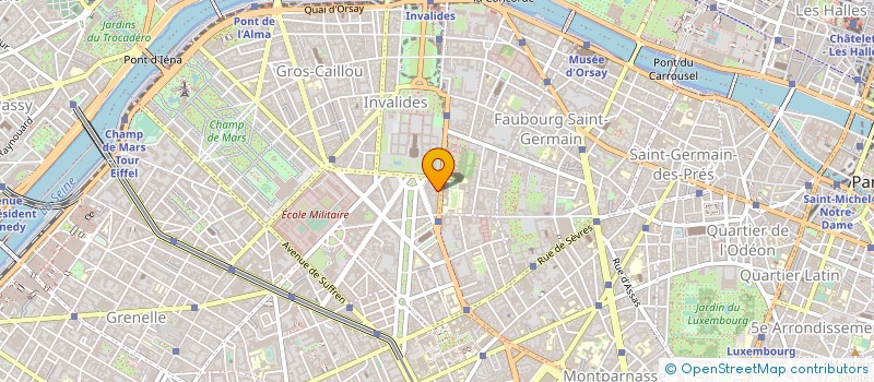 localisation de l'entreprise SYND COPRO 16 BD DES INVALIDES  PARIS