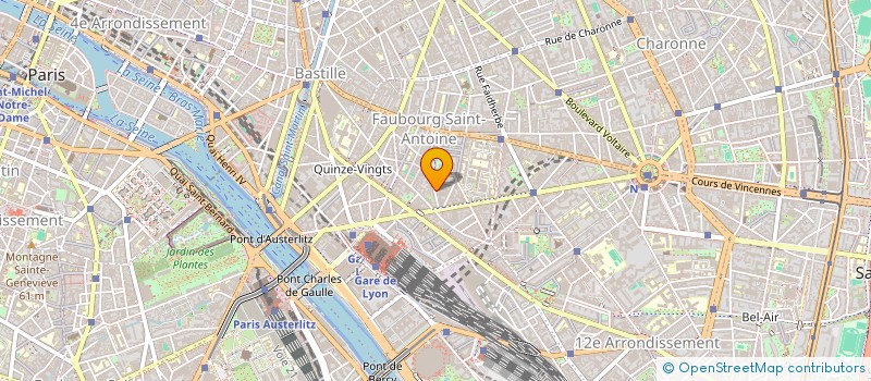 localisation de l'entreprise SYND COPRO 16 R BECCARIA  PARIS