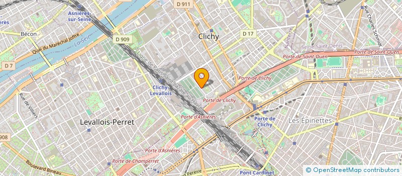 localisation de l'entreprise SYND COPRO 16 R CHANCE MILLY à CLICHY