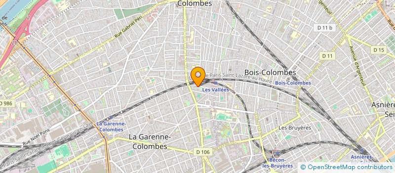 localisation de l'entreprise SYND COPRO 16 RUE CAMBON  LA GARENNE-COLOMBES