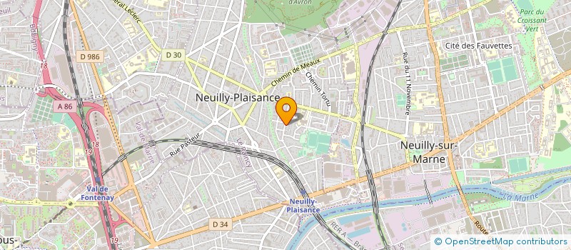 localisation de l'entreprise SYND COPRO 16 RUE DU PRE DE L'ARCHE  NEUILLY-PLAISANCE