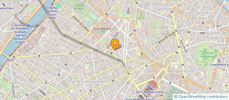 localisation de l'entreprise SYND COPRO 16 RUE PERIGNON  PARIS