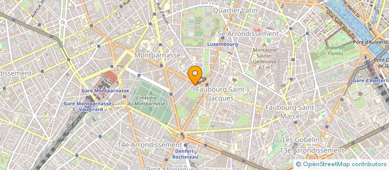 localisation de l'entreprise SYND COPRO 160 BD MONTPARNASSE 75014  PARIS