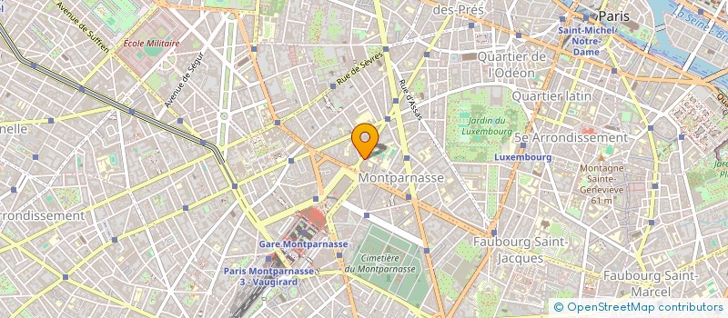 localisation de l'entreprise SYND COPRO 165 RUE RENNES 75106 PARIS  PARIS