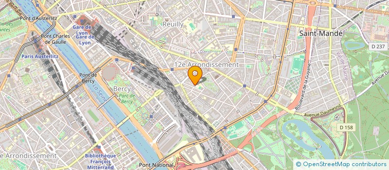 localisation de l'entreprise SYND COPRO 17 BRECHE AUX LOUPS  PARIS