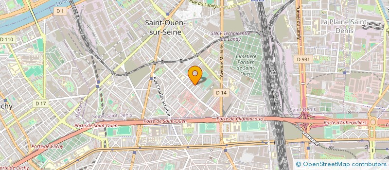 localisation de l'entreprise SYND COPRO 17 R MYRTILLE BEER ST OUEN à SAINT-OUEN-SUR-SEINE