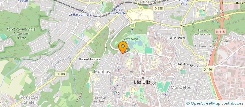 localisation de l'entreprise SYND COPRO 17 RES TOURNEMIRE à LES ULIS