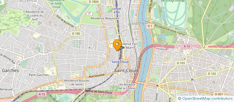 localisation de l'entreprise SYND COPRO 17 RUE ARMENGAUD à SAINT-CLOUD
