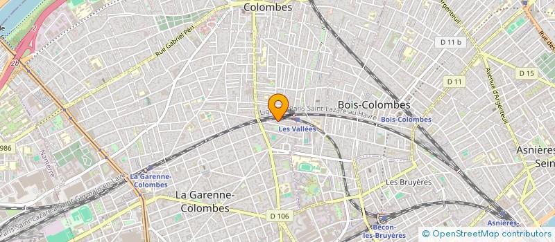 localisation de l'entreprise SYND COPRO 17 RUE DU TRANSVAAL  LA GARENNE-COLOMBES