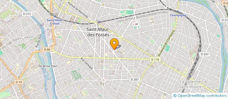 localisation de l'entreprise SYND COPRO 17 RUE JULES FERRY SAINT MAUR DES FOSSES à SAINT-MAUR-DES-FOSSES