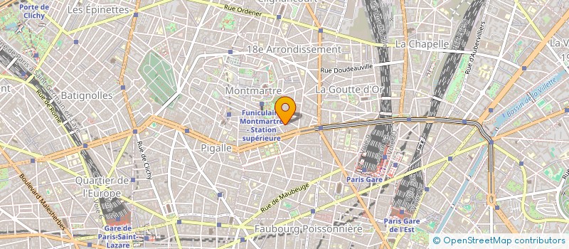 localisation de l'entreprise SYND COPRO 17 RUE ORSEL  PARIS