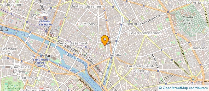 localisation de l'entreprise SYND COPRO 18 PL DES VOSGES PARIS 4  PARIS