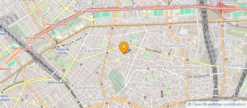 localisation de l'entreprise SYND COPRO 18 RUE DU SQUARE CARPEAUX  PARIS