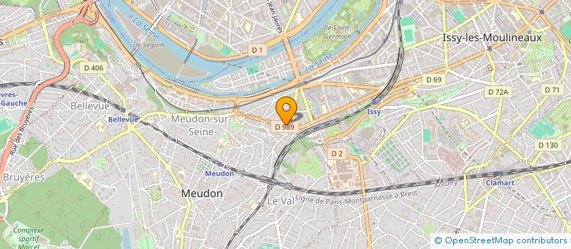 localisation de l'entreprise SYND COPRO 182-182B AV DE VERDUN à ISSY-LES-MOULINEAUX