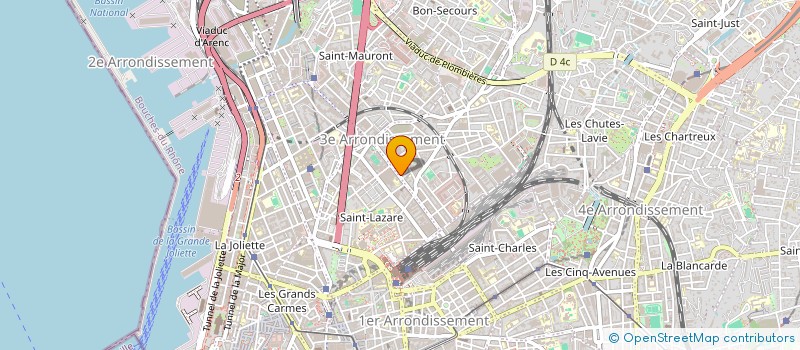 localisation de l'entreprise SYND COPRO 182 BD NATIONAL à MARSEILLE