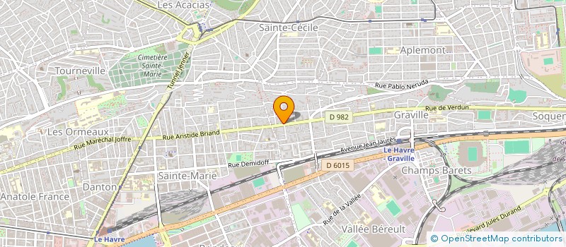 localisation de l'entreprise SYND COPRO 19 RUE DE VERDUN à LE HAVRE