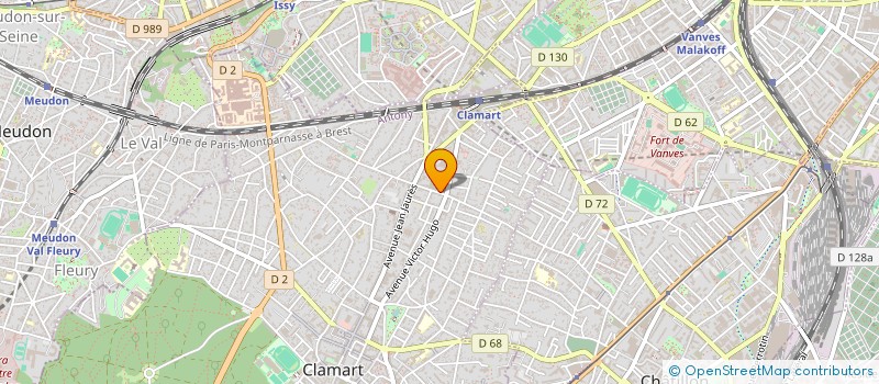 localisation de l'entreprise SYND COPRO 19 RUE LAZARE CARNOT 92 CLAMA à CLAMART